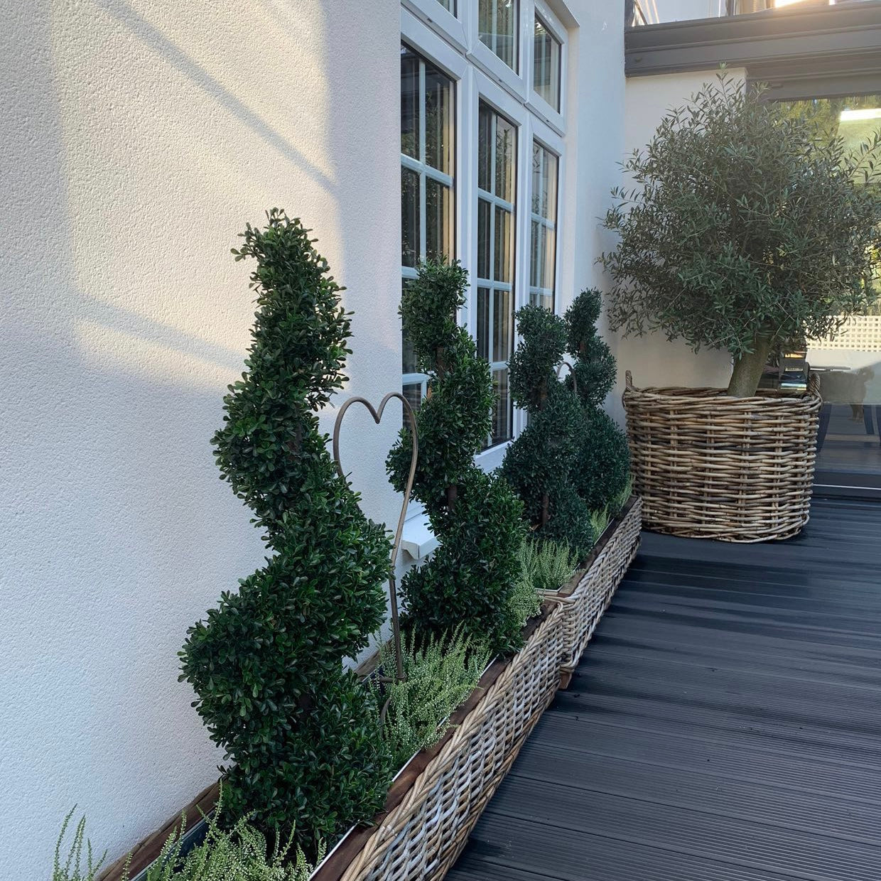 Round Wicker Baskets