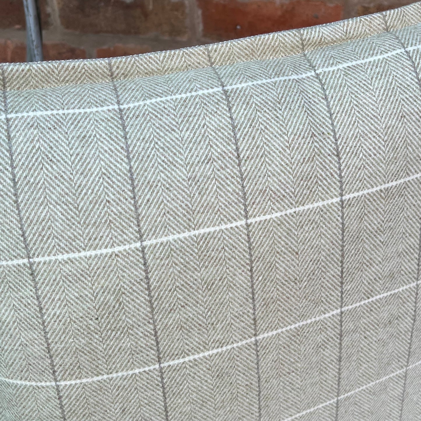 Neptune Hector Tweed Fabric Cushion