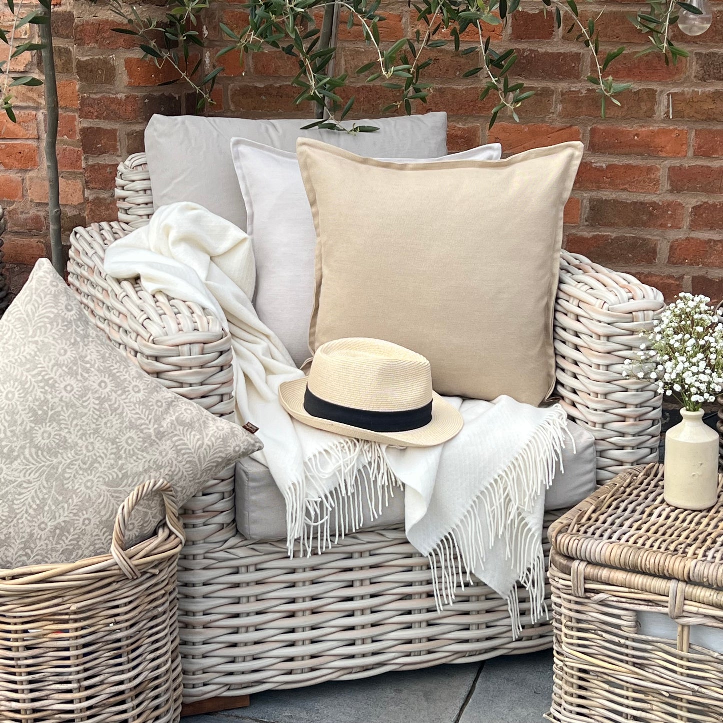 Water Resistant Oxford Cushions