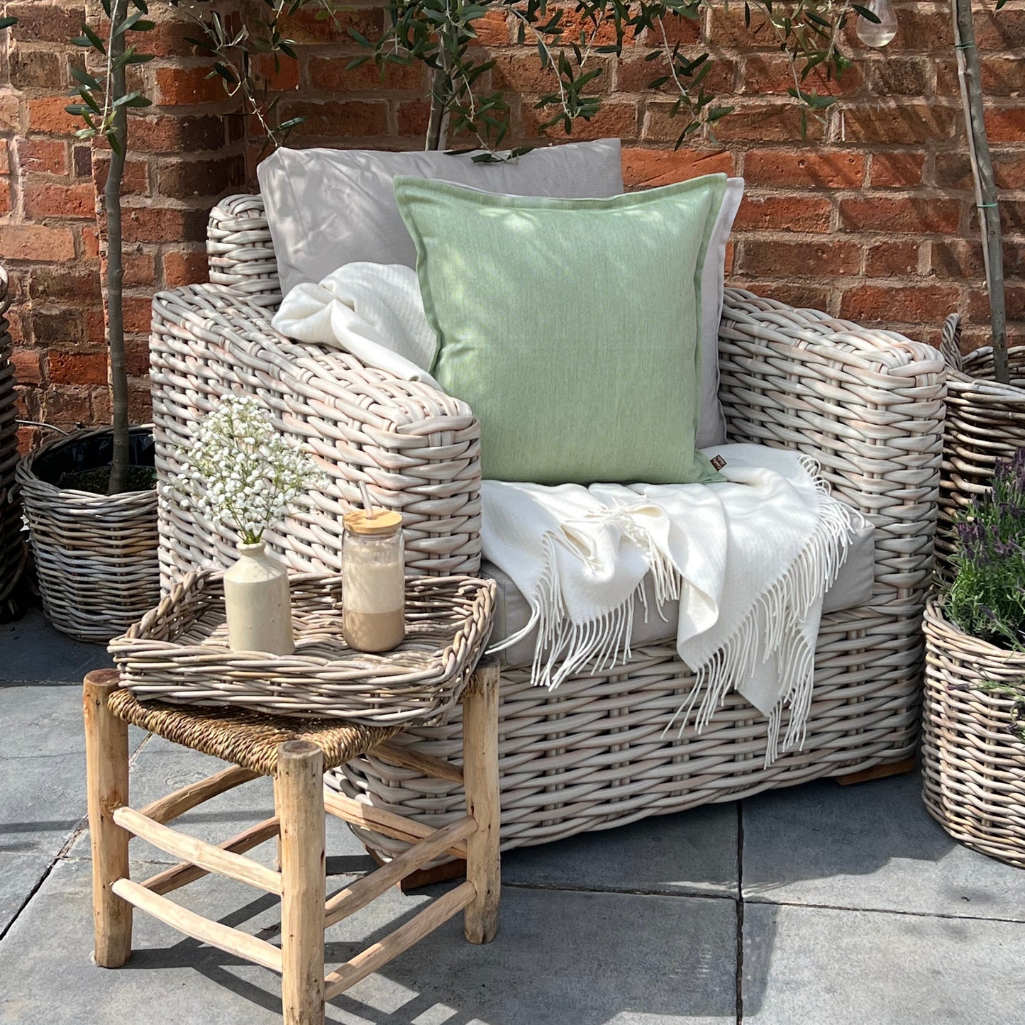 Water Resistant Oxford Cushions