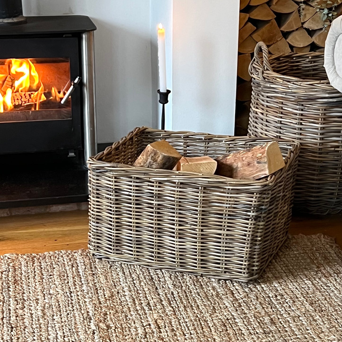 Rectangle Wicker Baskets