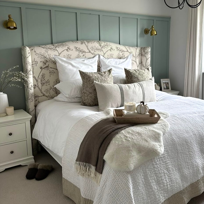 Neptune Fabric Long Bolster Cushion