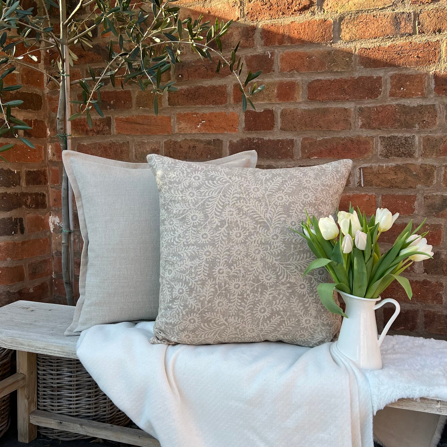 Neptune Orla Trellis Cushion