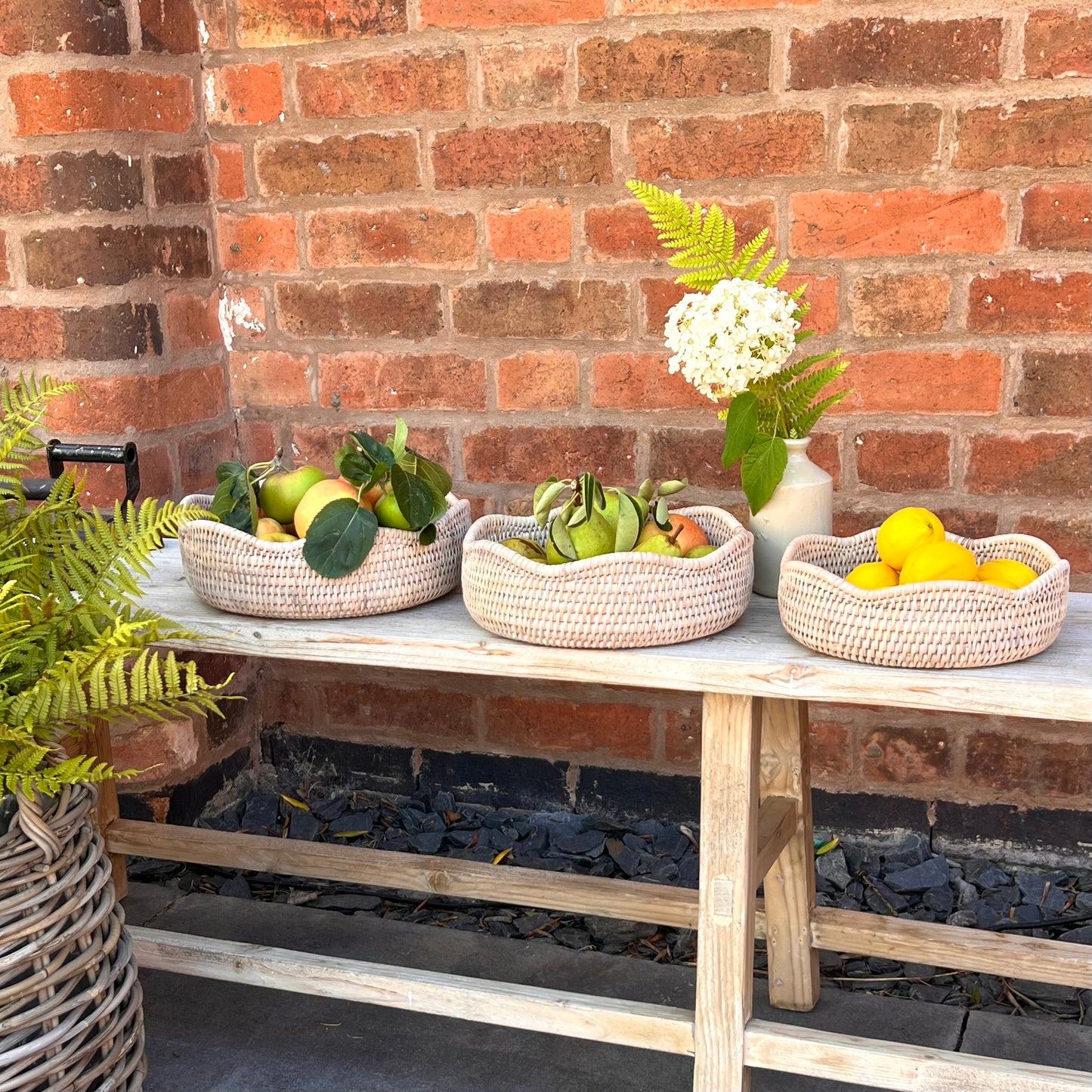 Scalloped Basket