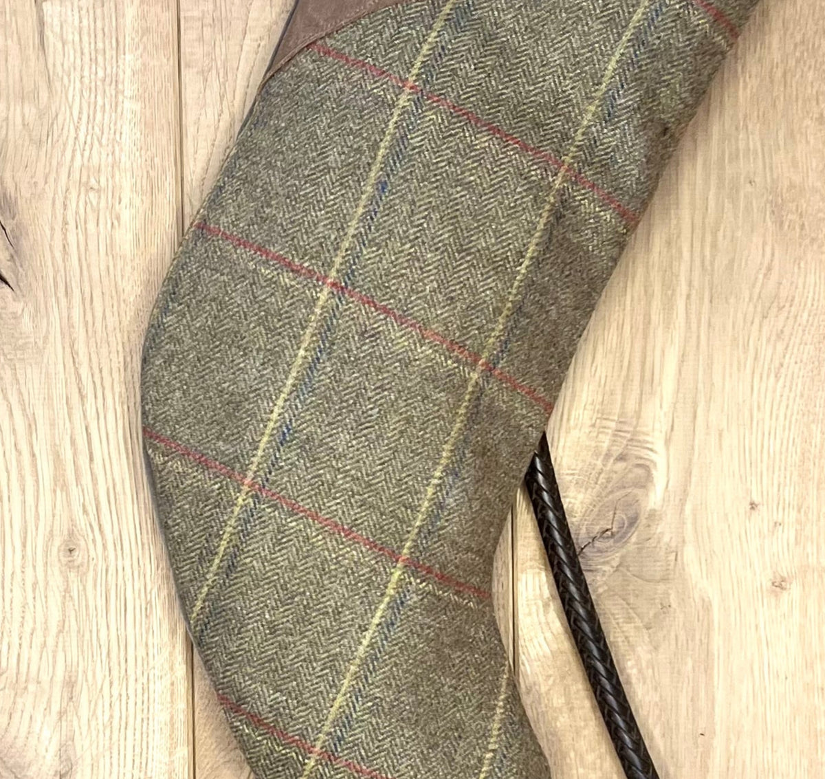 Tweed Feather Lampshade