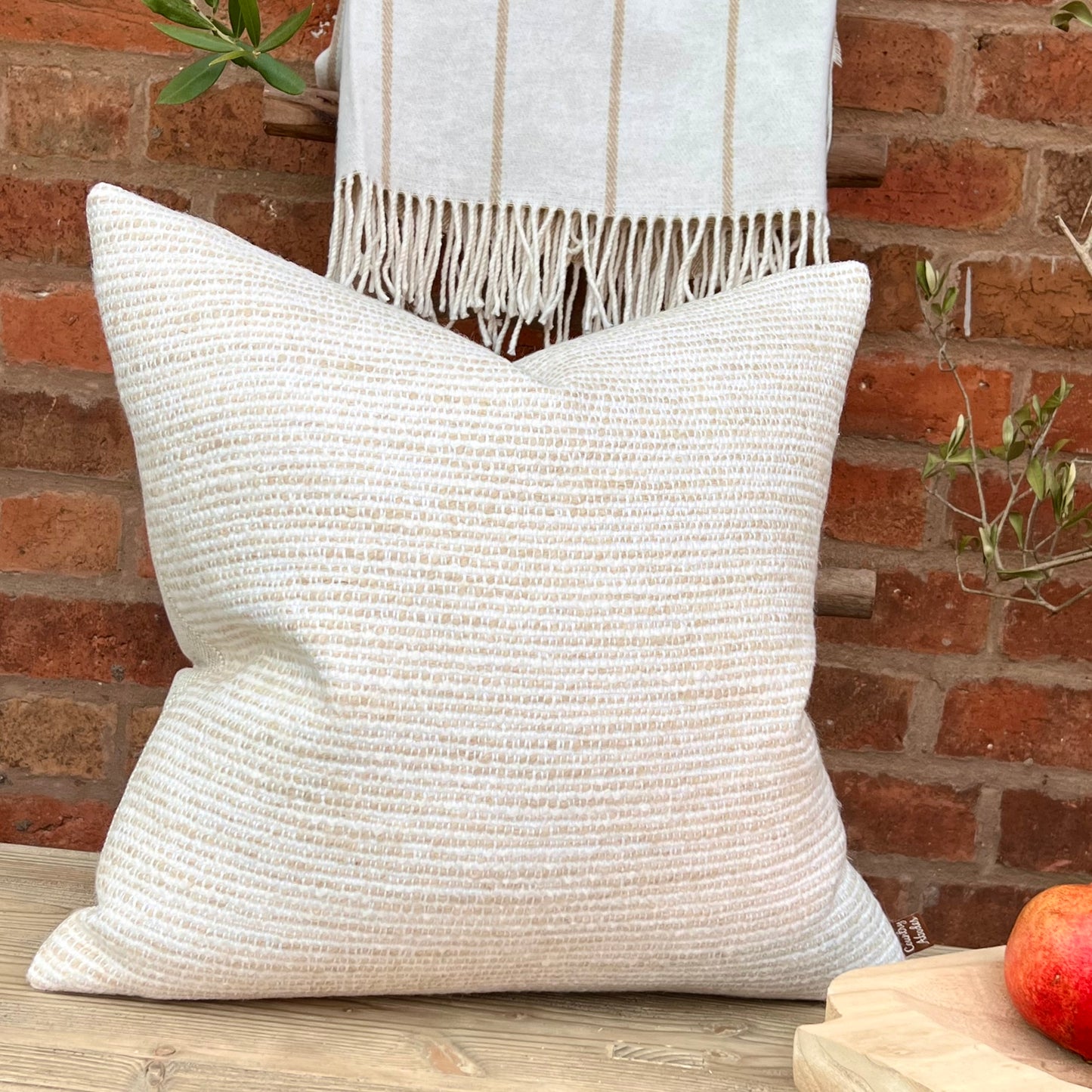 Textured Weave Cushion