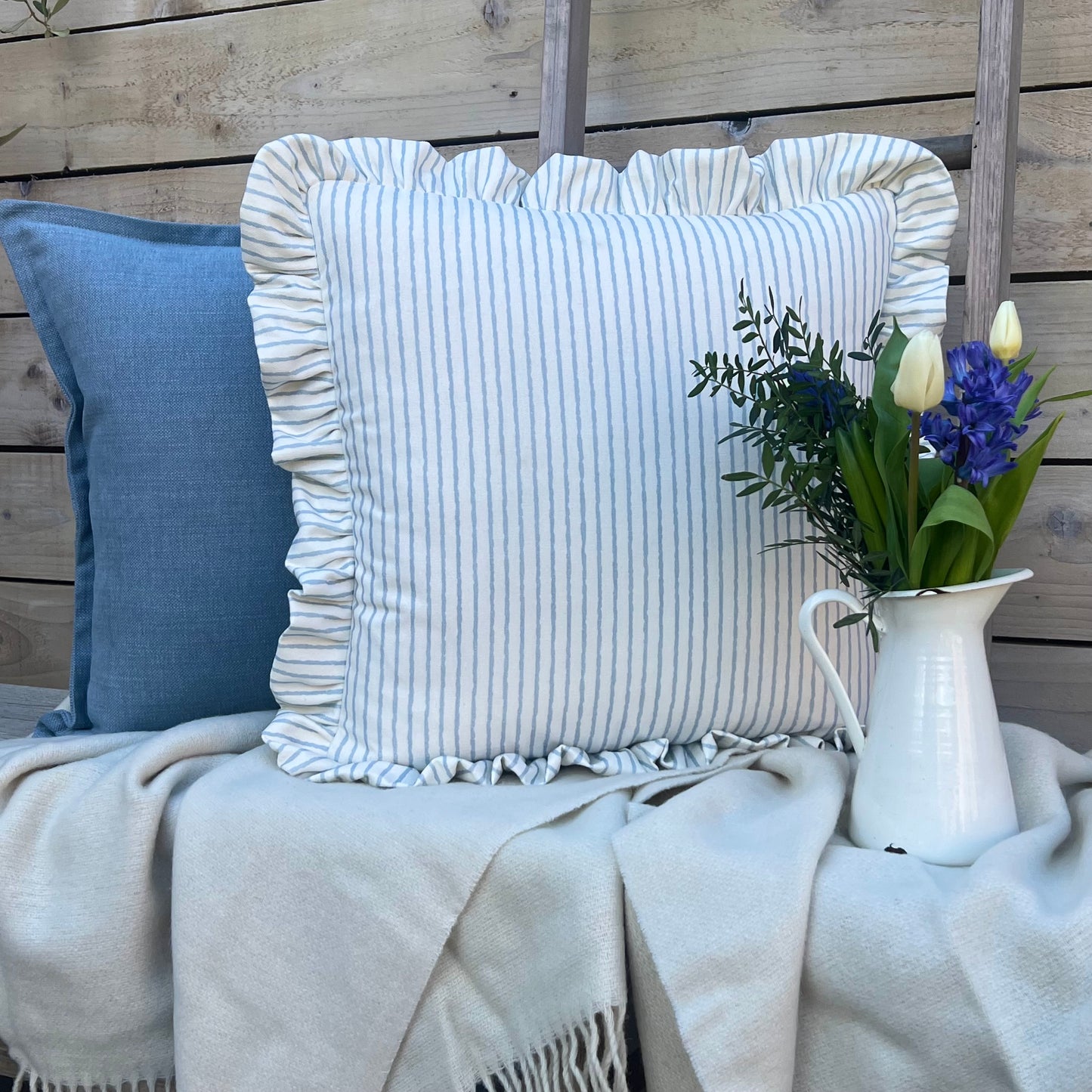 Pure Edit Ruffle Cushions