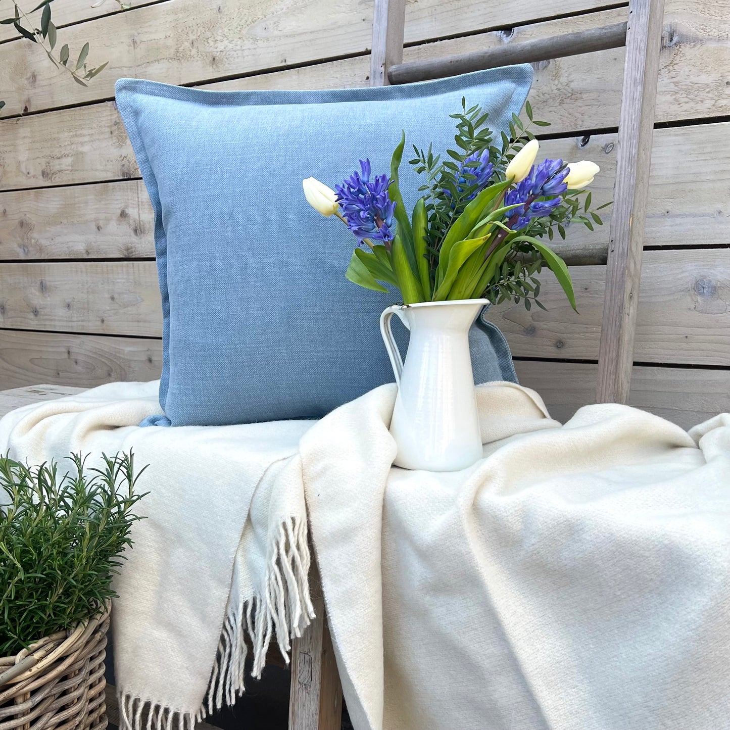 Linara Brushed Linen Cushions