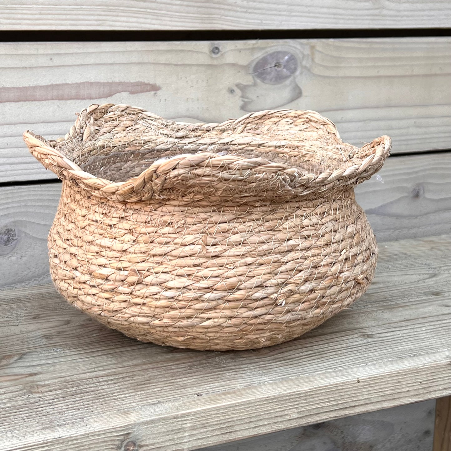 Seagrass Basket Planter