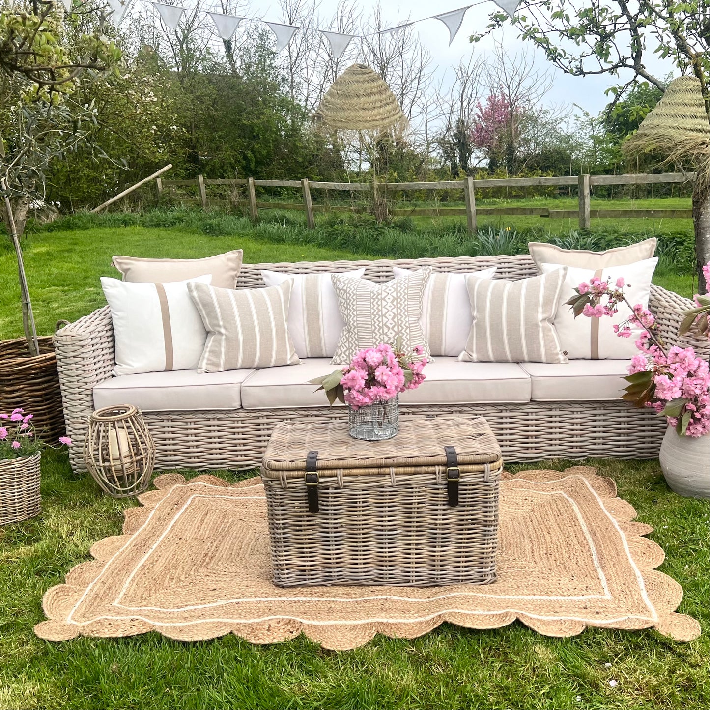 Cotswold Rattan Sofa