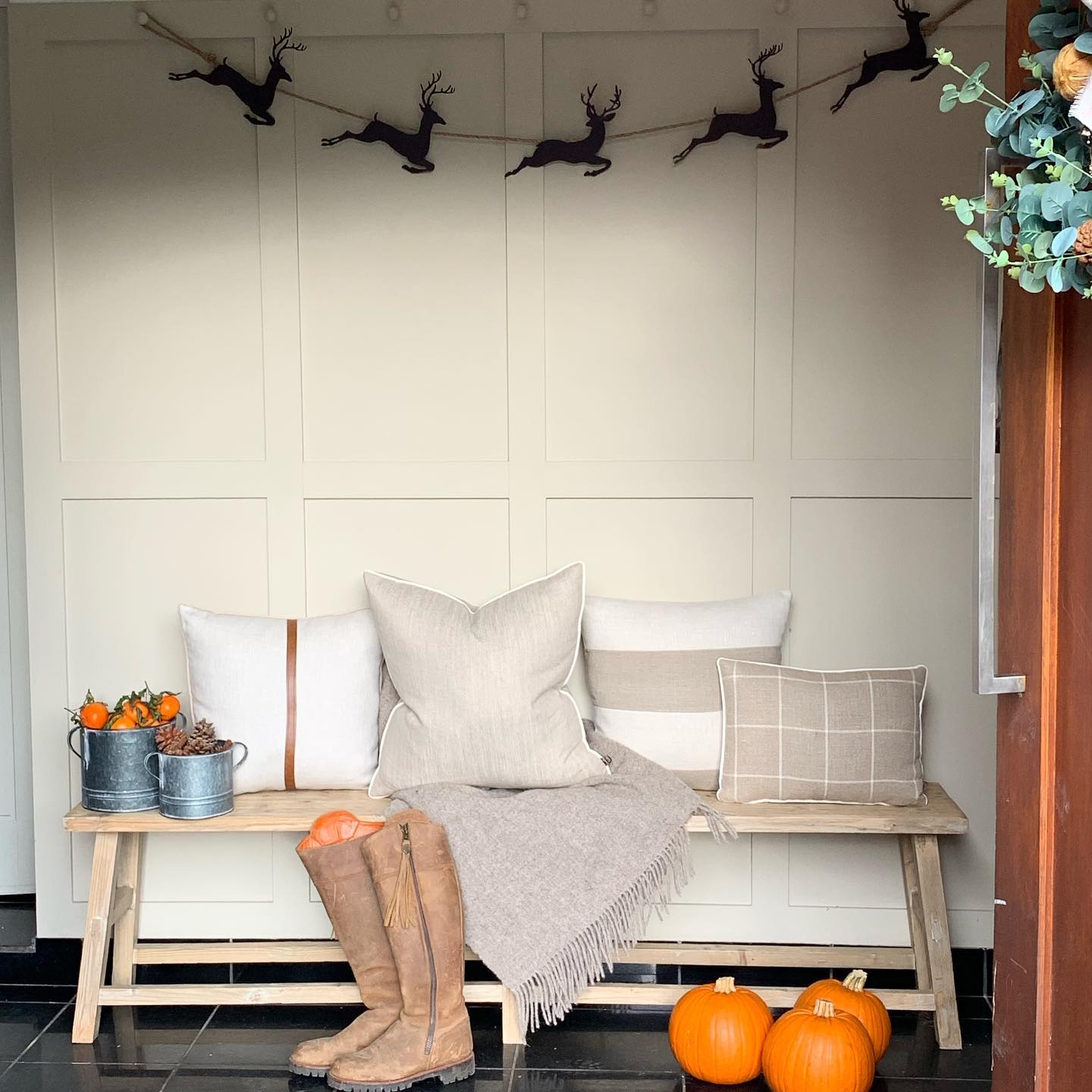 Rustic Stag Garland