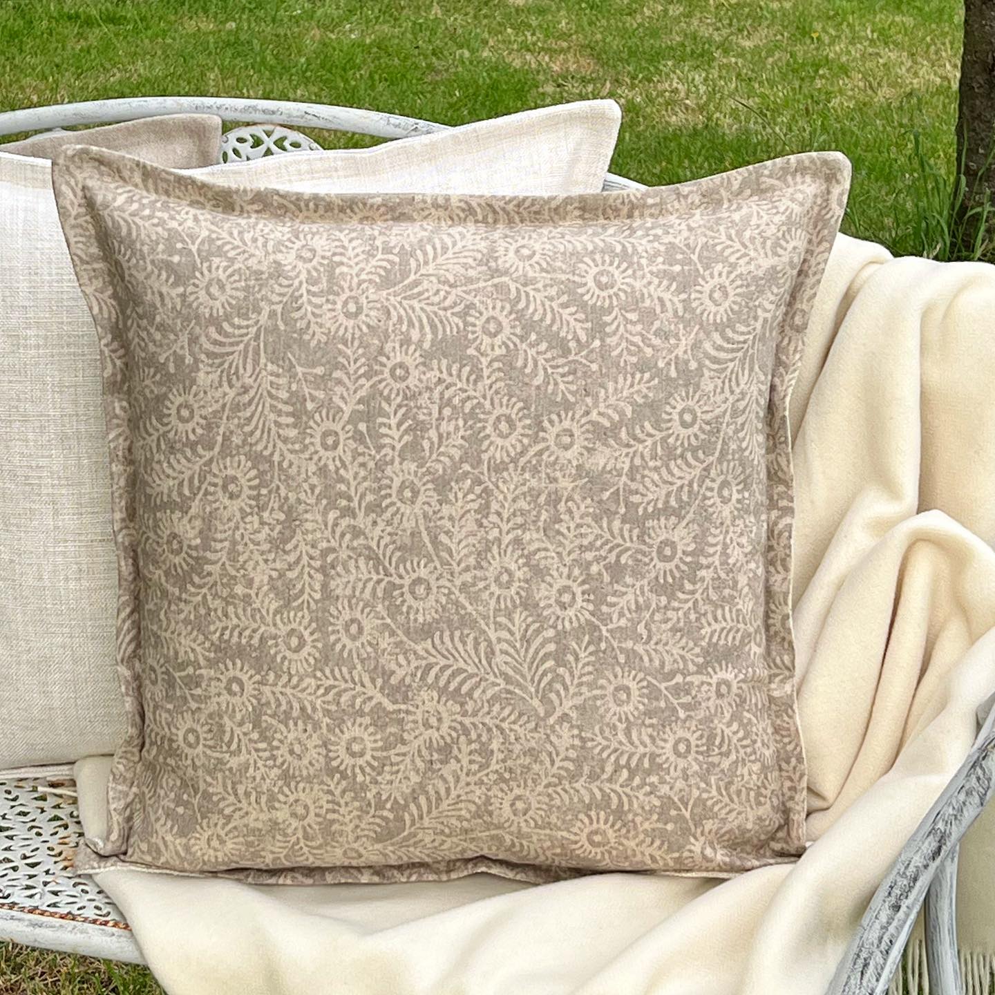 Neptune Orla Trellis Cushion