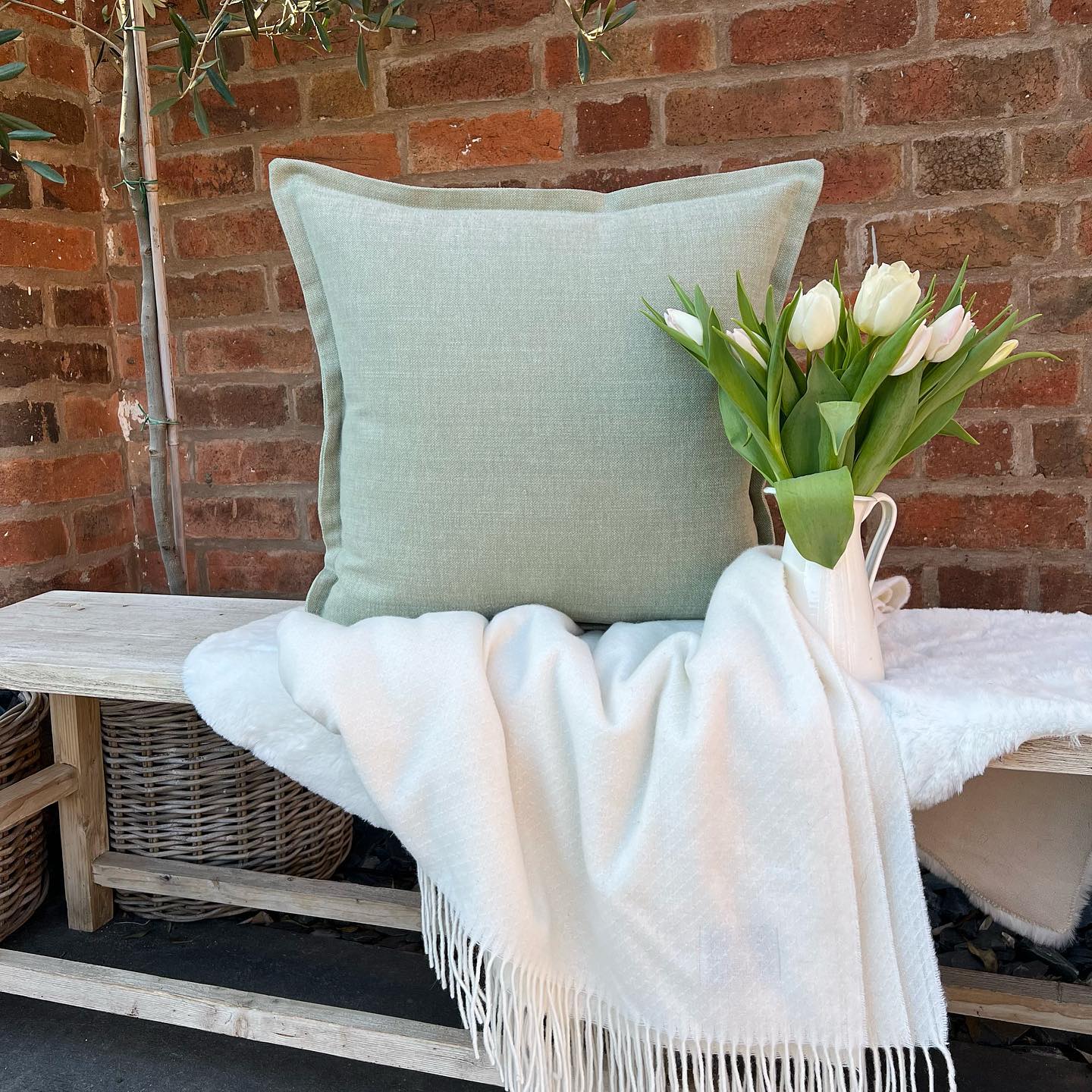 Linara Sage Cushion