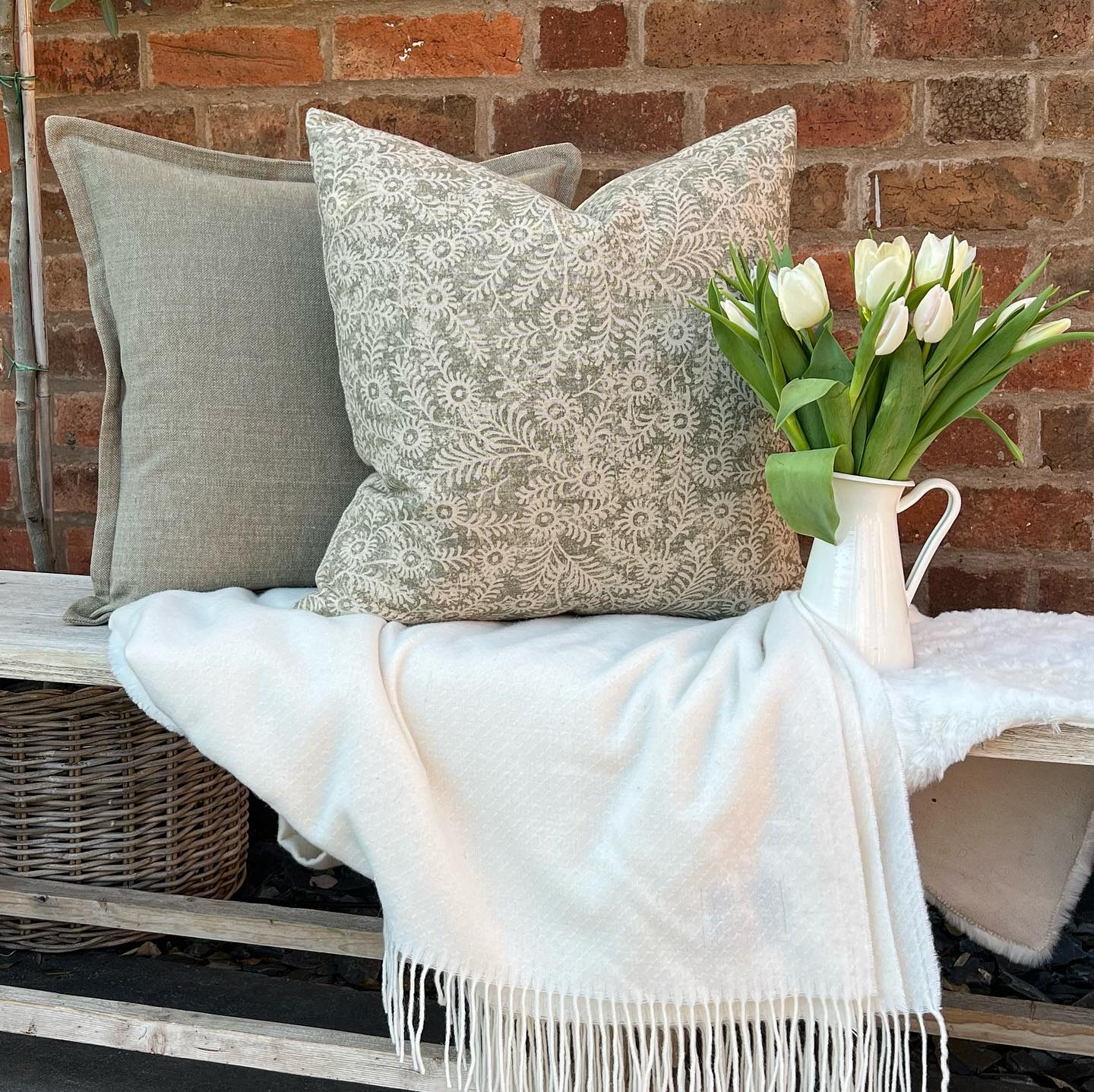 Linara Brushed Linen Cushions