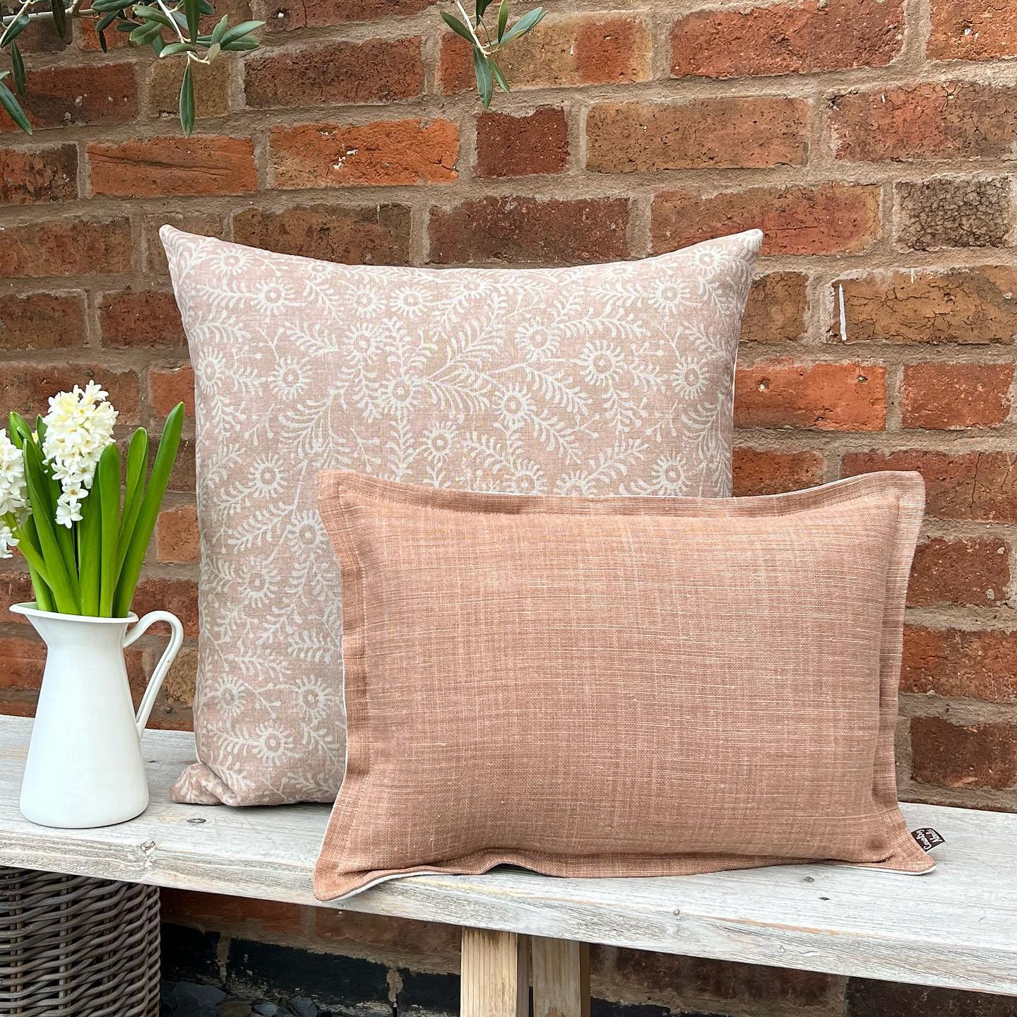 Neptune Linen Fabric Cushions