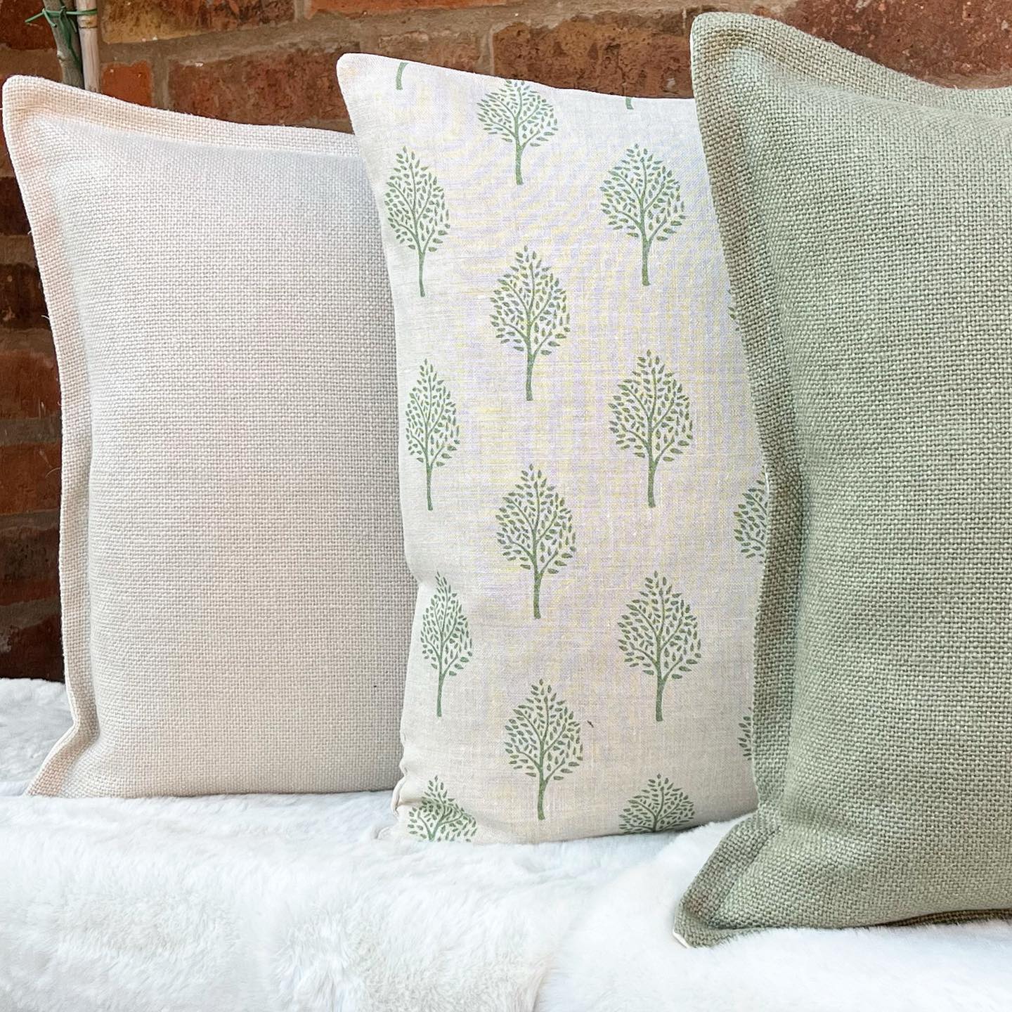 Neptune Linen Fabric Cushions