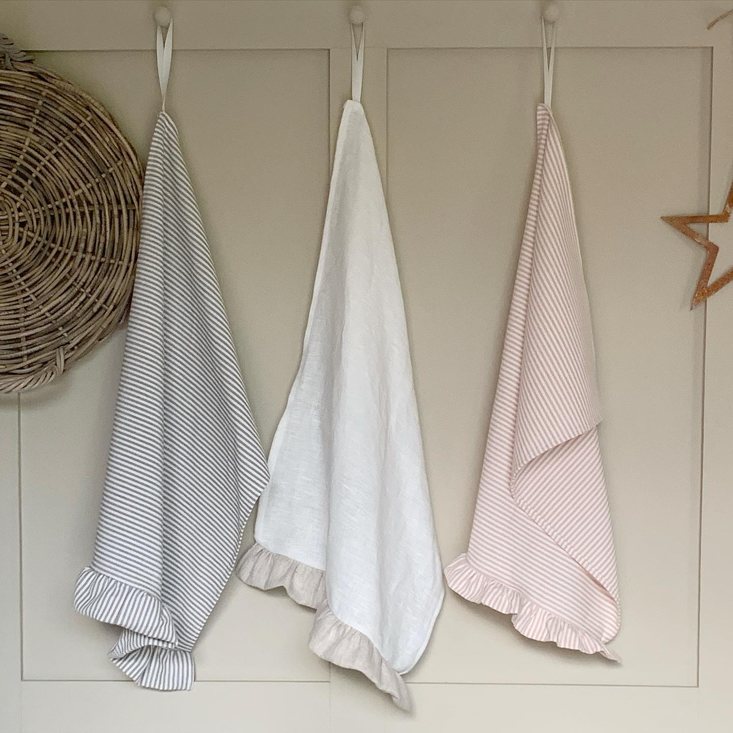 Ruffle Tea Towels
