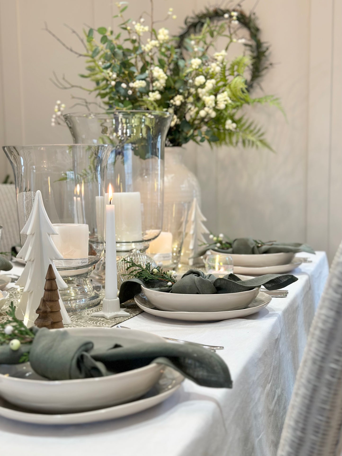 Natural Linen Table Cloth