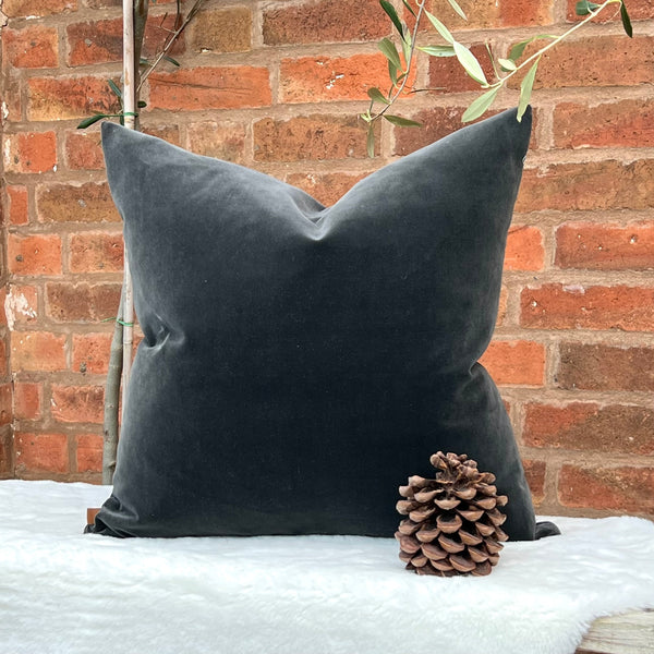 Neptune Velvet Fabric Cushions