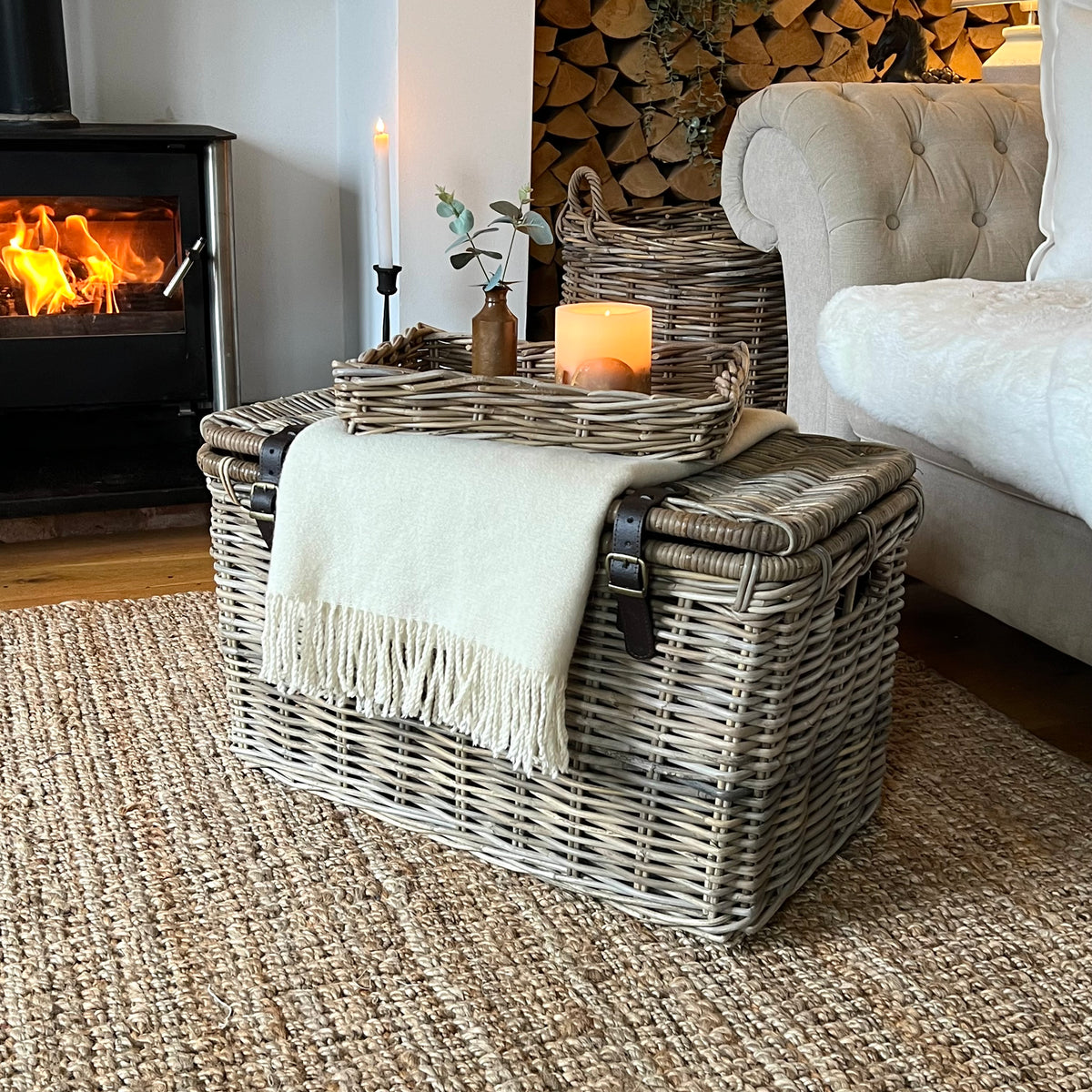 Wicker Trunks – Country Abodes