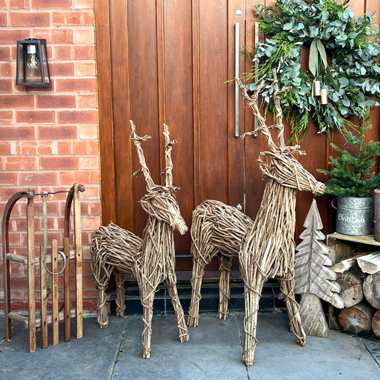Wicker Reindeer