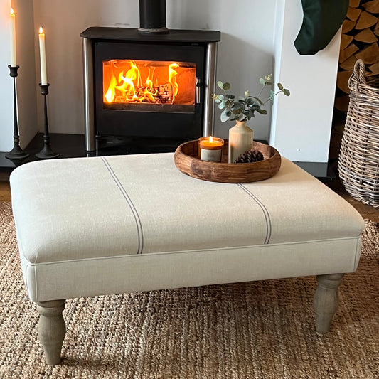 Beautiful Plain Top Footstools