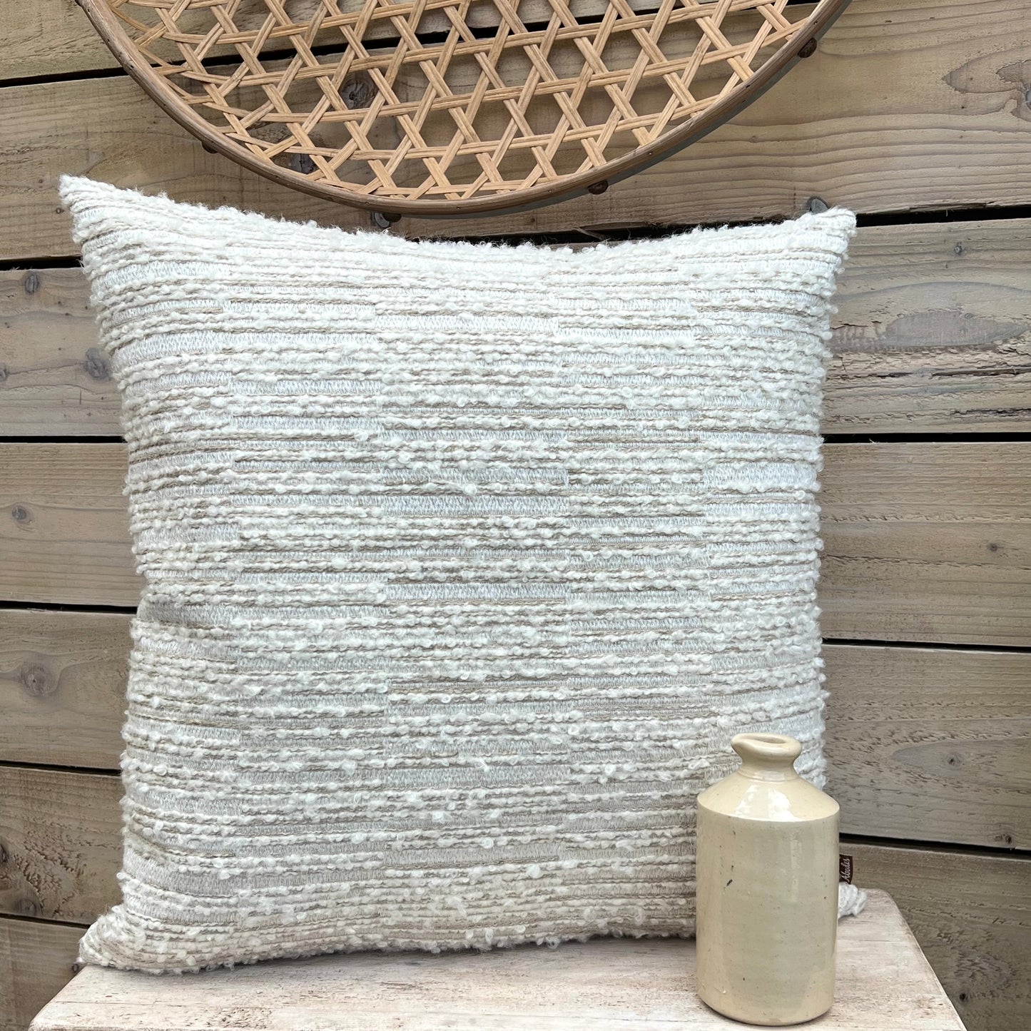 Clayton Ivory Cushion