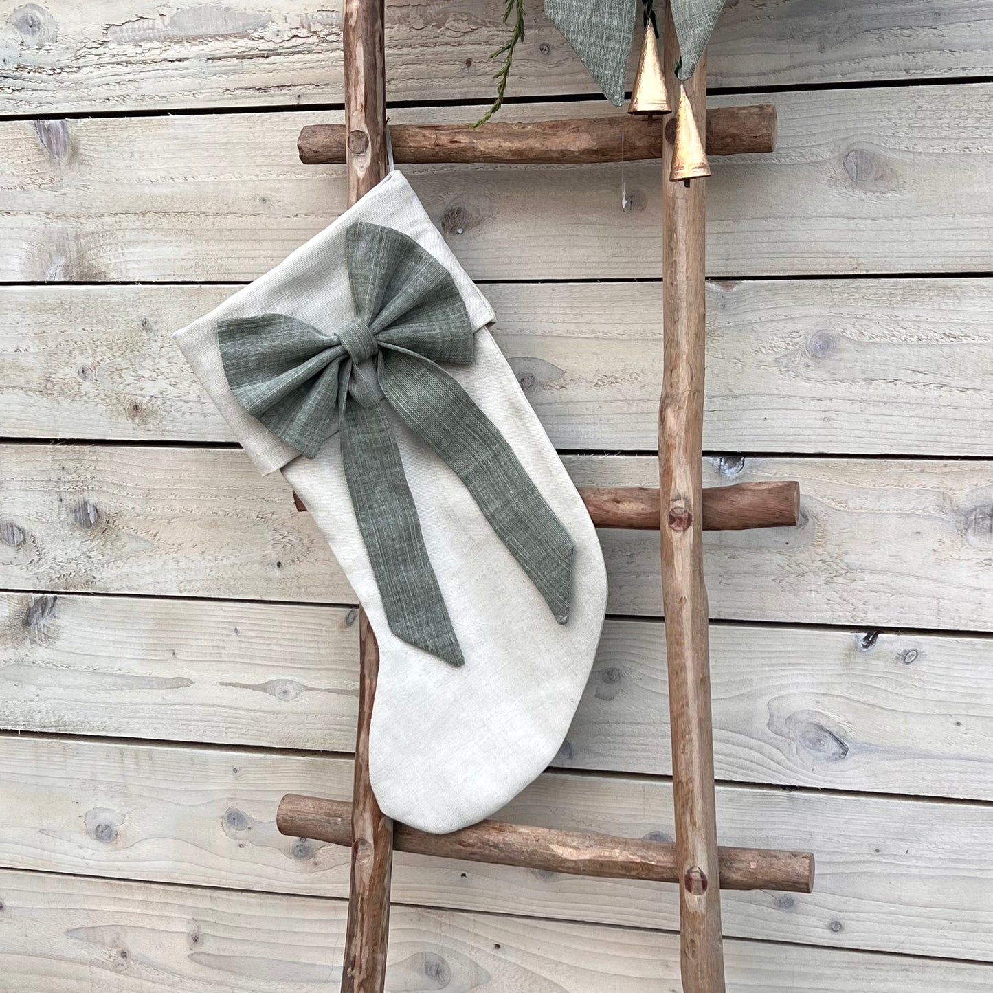 Bow Christmas Stocking