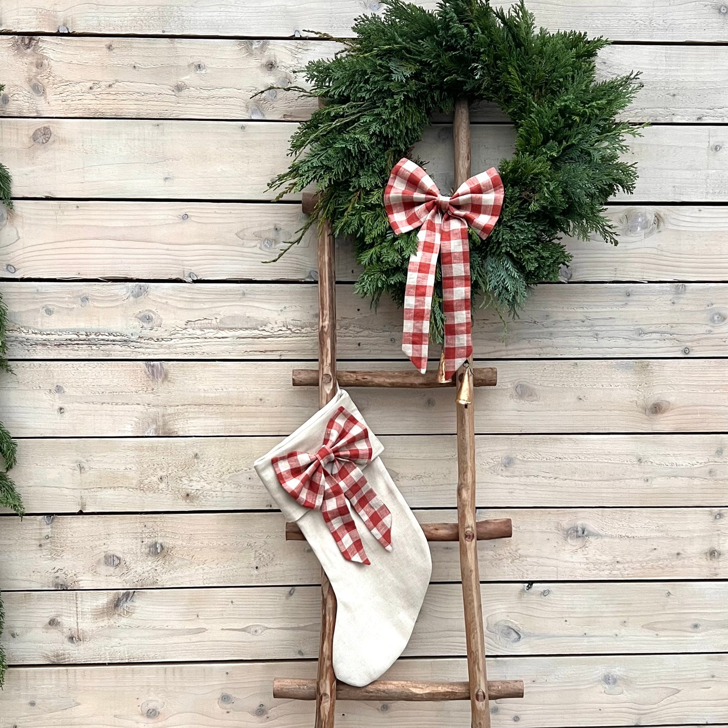 Bow Christmas Stocking