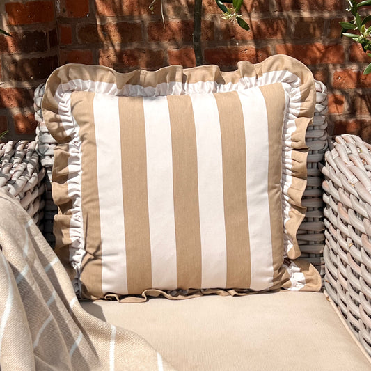 Water Resistant Ruffle Cushions