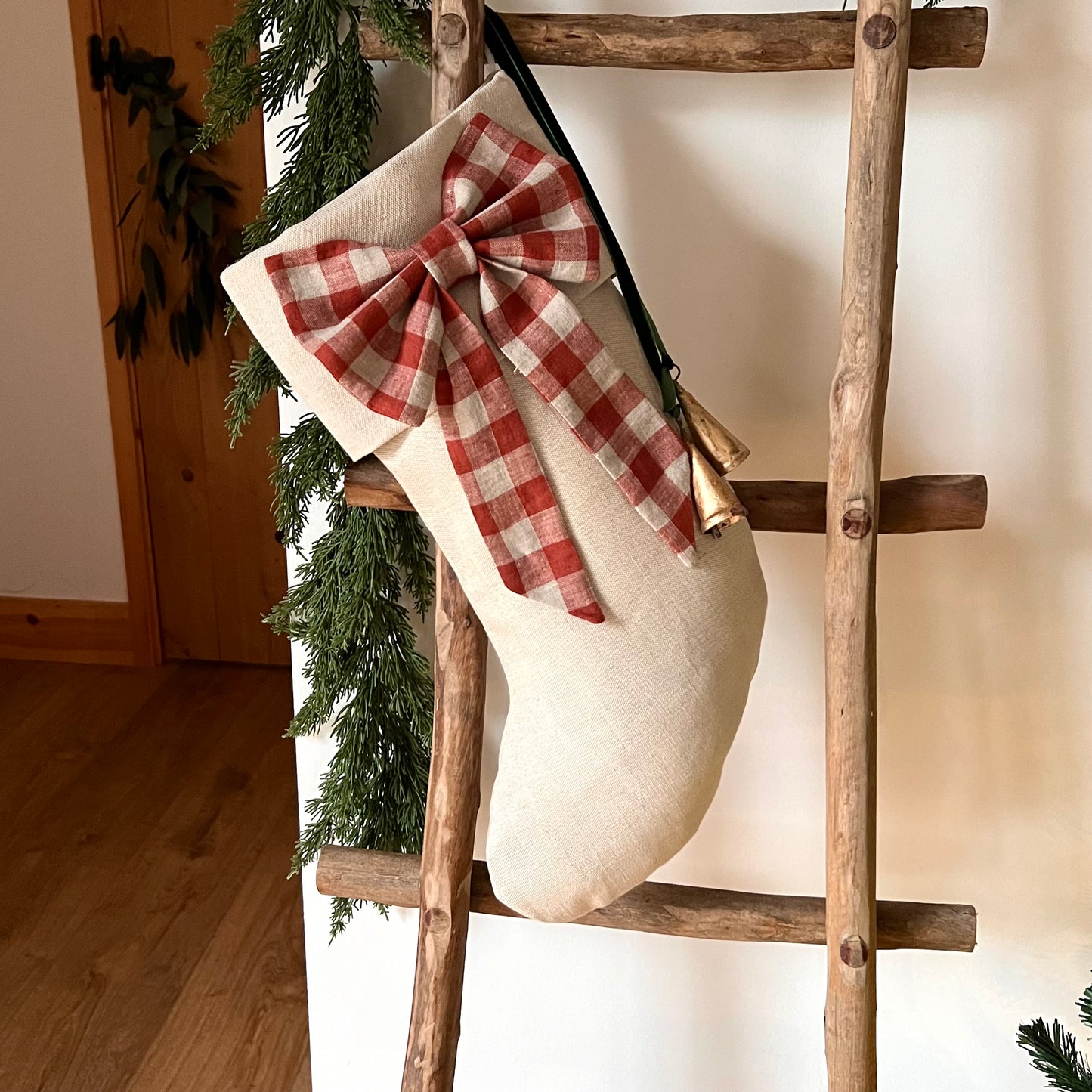 Bow Christmas Stocking