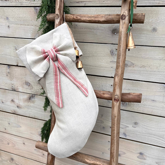 Bow Christmas Stocking