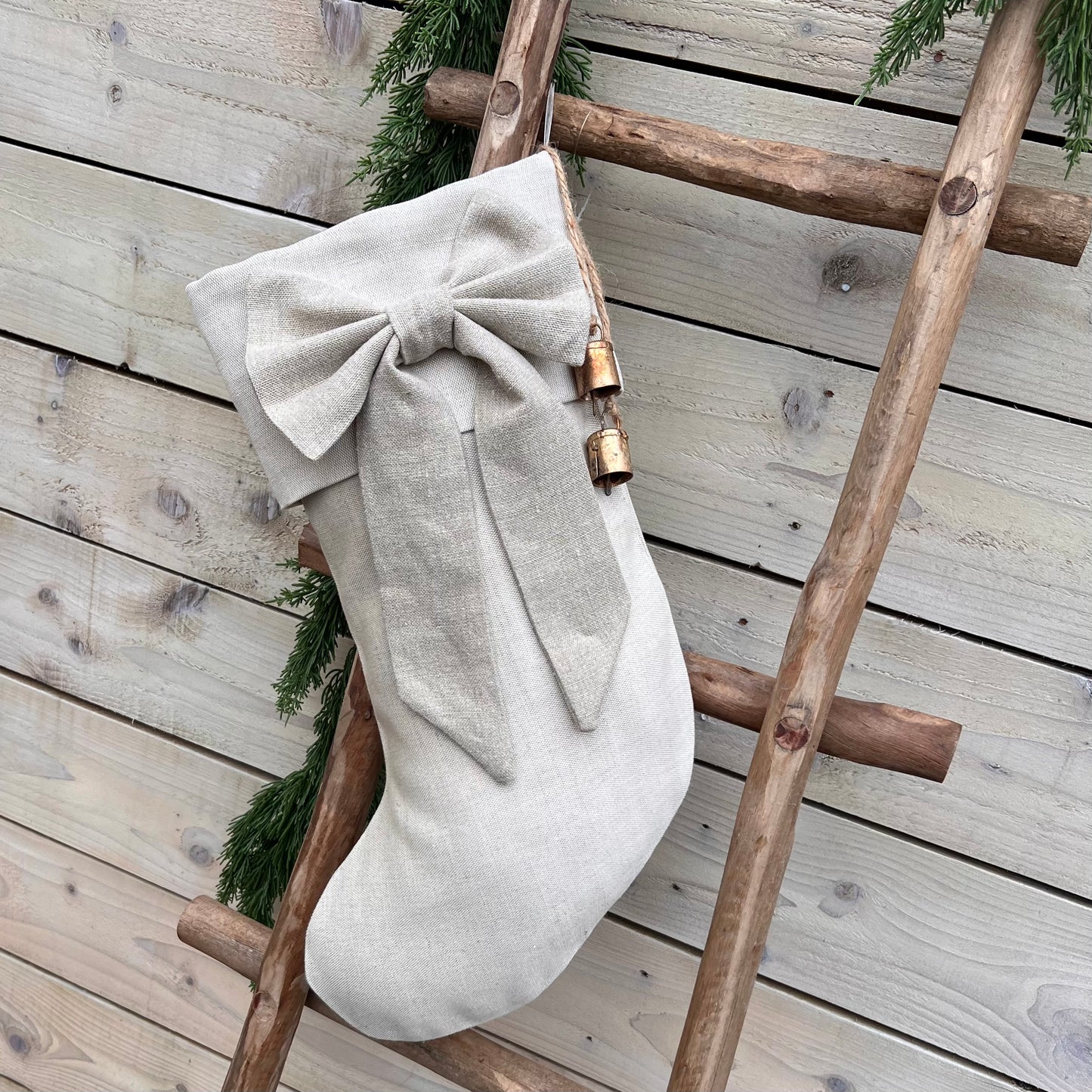 Bow Christmas Stocking