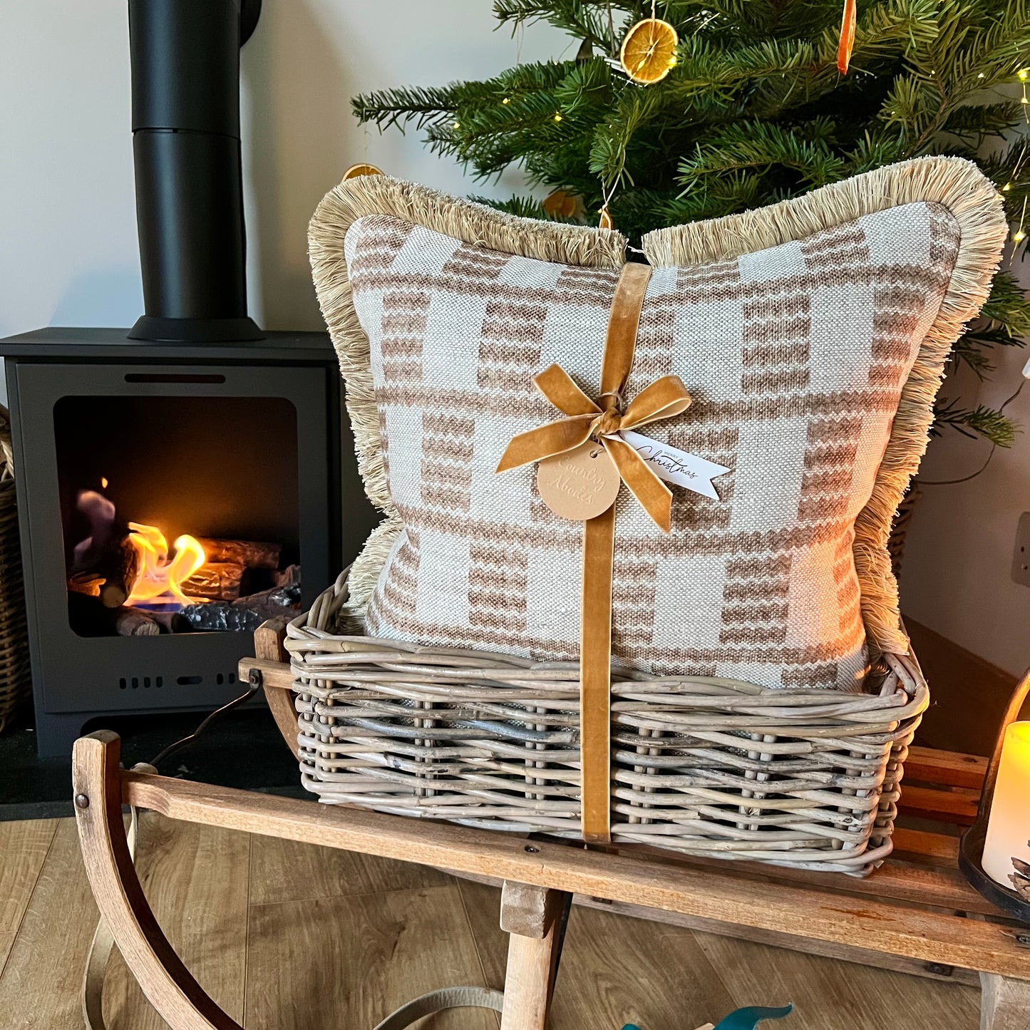 Cushion Gift Basket