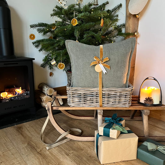 Cushion Gift Basket