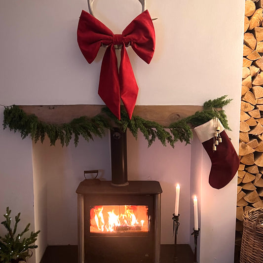 Giant Red Linara Bow
