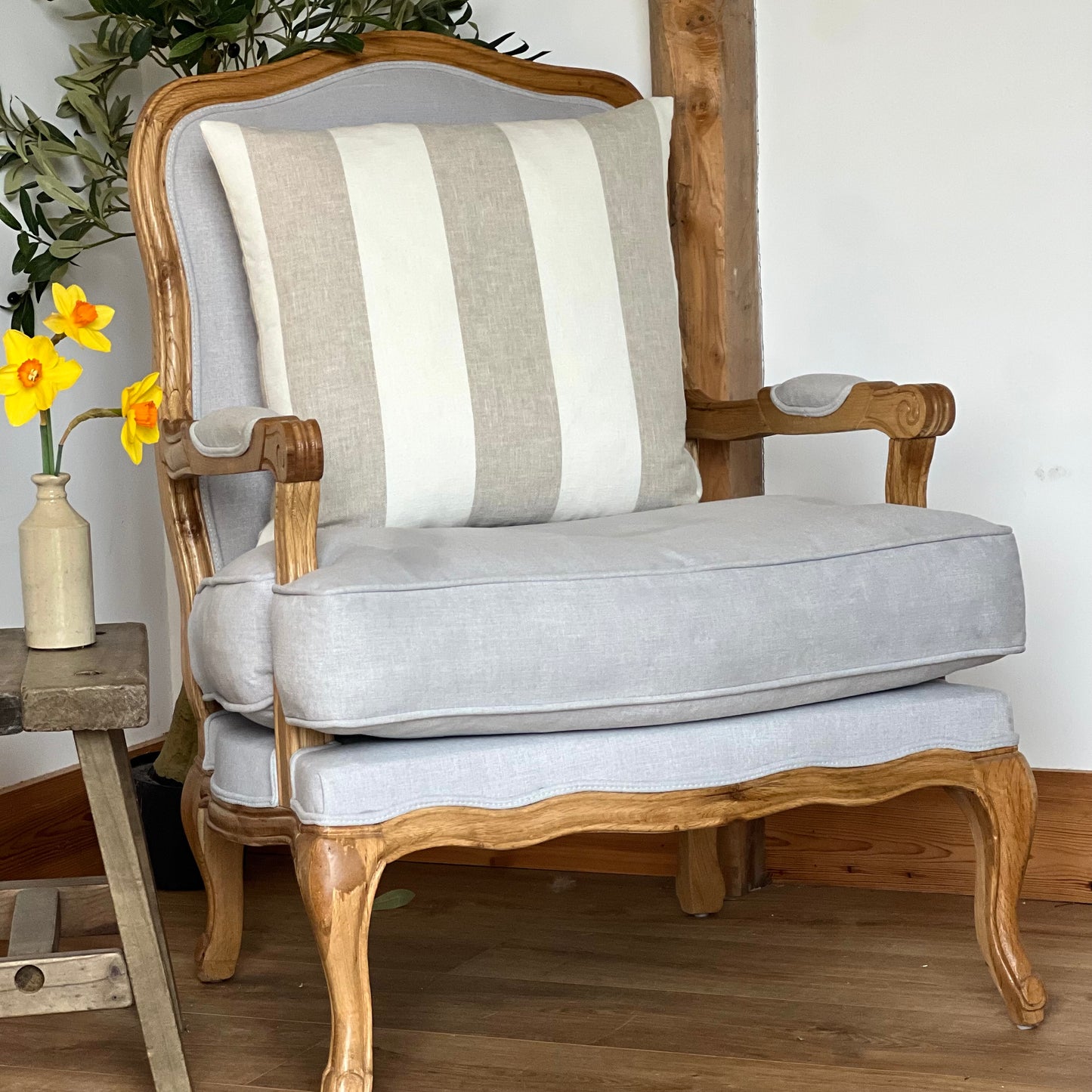 Wide Stripe Cushion