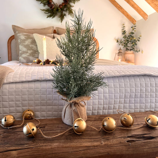 Brass bell garland