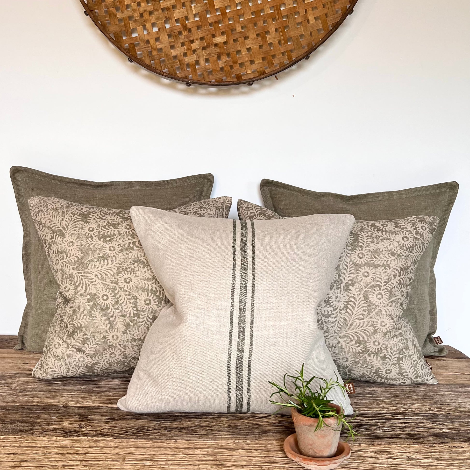 Neptune Orla Moss Cushions