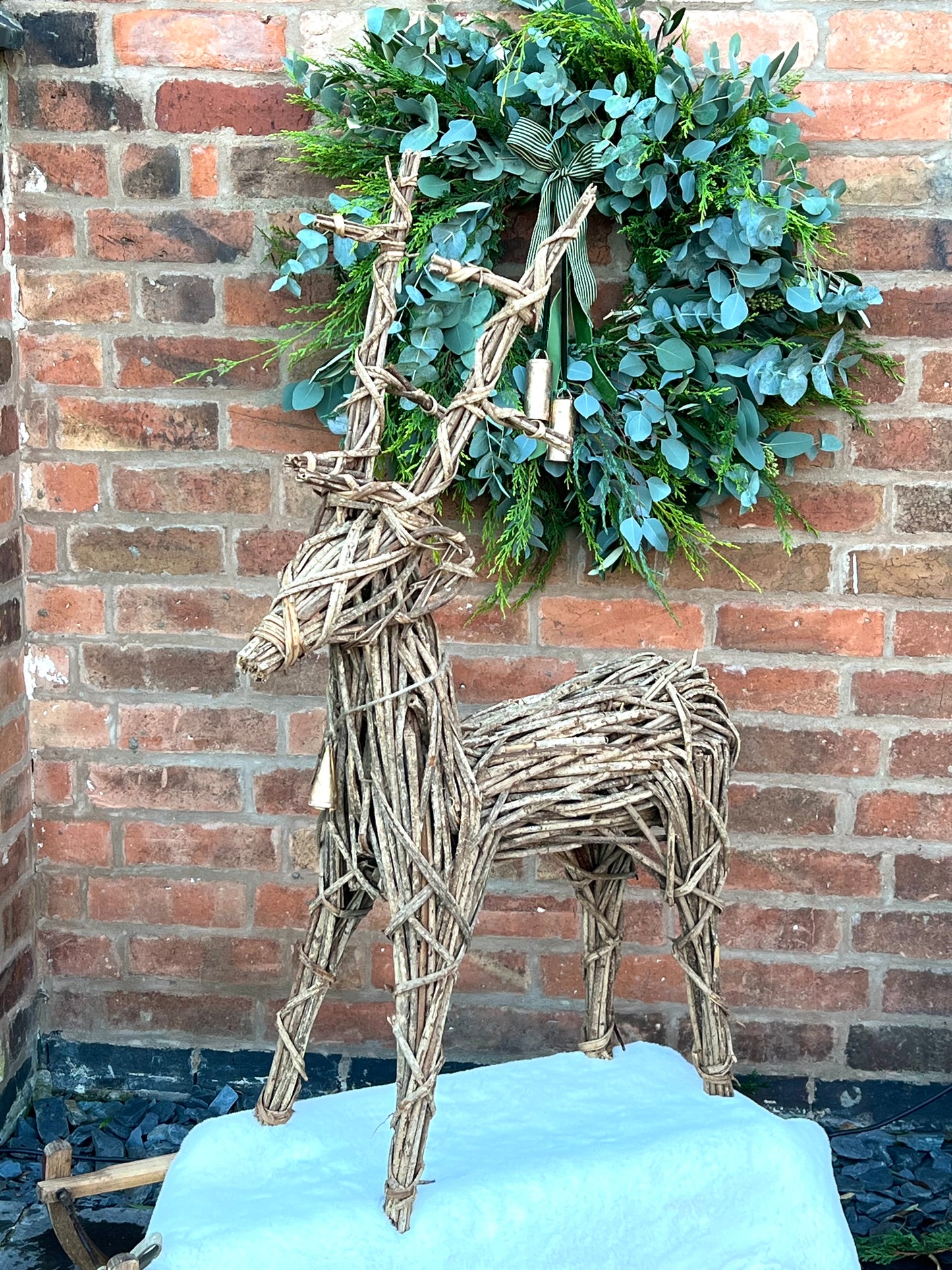 Wicker Reindeer