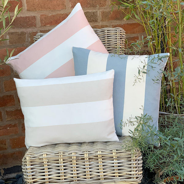 Thick & Thin Stripe Cushions