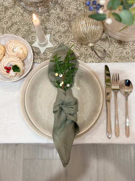 Set of 4 Linen Napkins